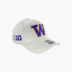 Washington Huskies Big Ten White Hitch Snapback