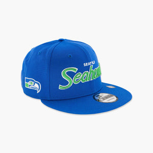 Seattle Seahawks Throwback Classic Script Snapback