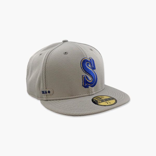 Seattle Mariners 2025 Clubhouse Throwback Grey Fitted Hat