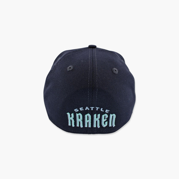 Seattle Kraken Navy Fitted Hat