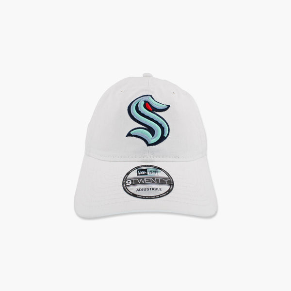 Seattle Kraken White Adjustable Hat