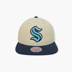 Seattle Kraken Cream Snapback