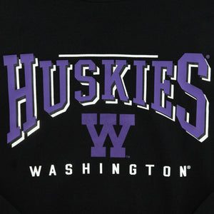 Washington Huskies Arch Black Crewneck