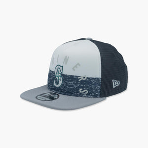 Seattle Mariners Primary Logo Gameday Foam Trucker Hat