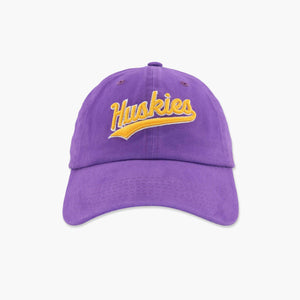 Washington Huskies Retro Script Purple Adjustable Hat