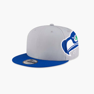 Seattle Seahawks Throwback Grey Helmet Snapback