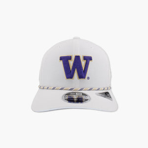 Washington Huskies White Multi Rope Stretch Snapback