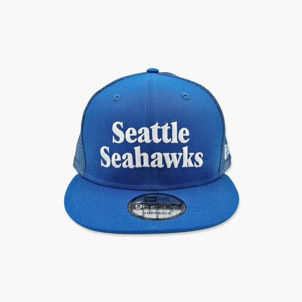 Seattle Seahawks 1980's Sideline Flat Bill Trucker Snapback