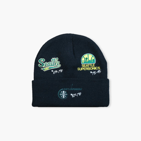 Seattle SuperSonics All Logos Beanie