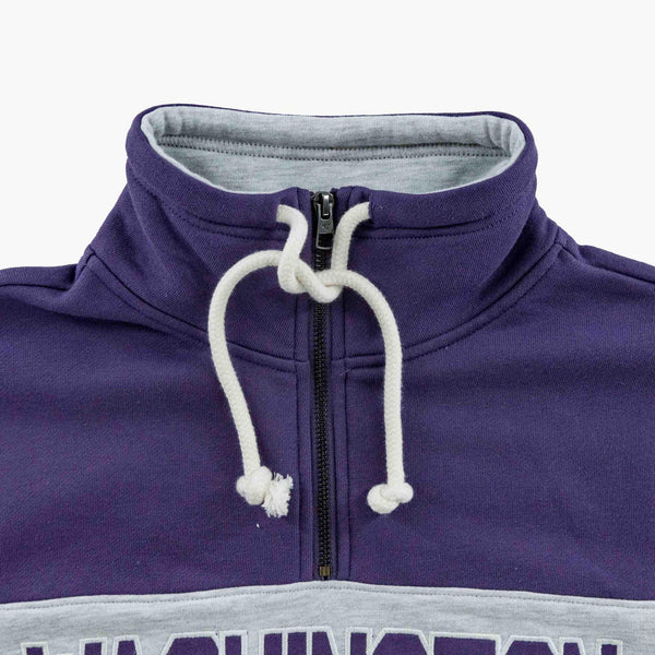 Washington Huskies Double Header 1/4 Zip Jacket