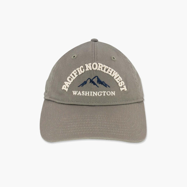 Pacific Northwest Cool Grey Adjustable Hat