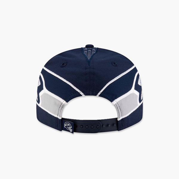 Seattle Seahawks Navy Helmet Snapback