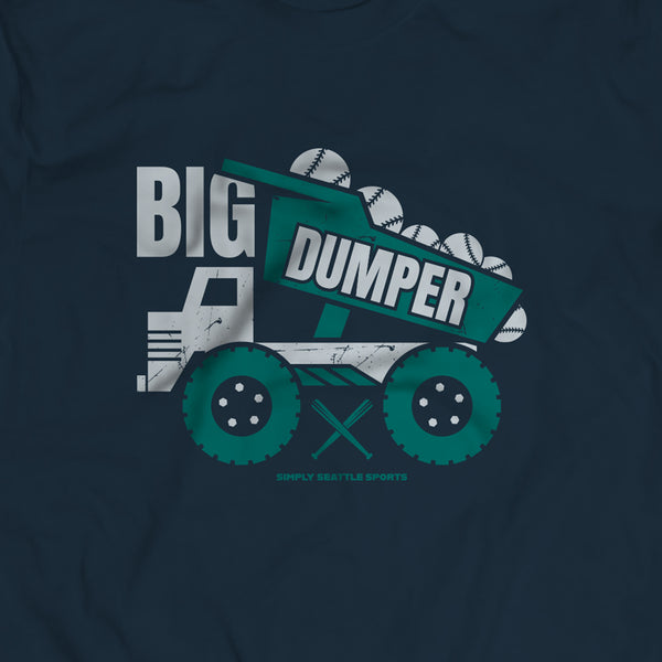 October Rise Seattle Mariners Big Dumper T-Shirt - Peanutstee