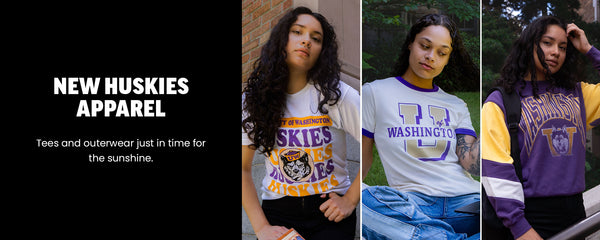 New Huskies Apparel - Tees and outerwear just in time for the sunshine. - Shop Huskies