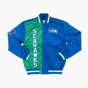 Seattle Seahawks Super Bowl Champions Varsity Jacket – Simply Seattle