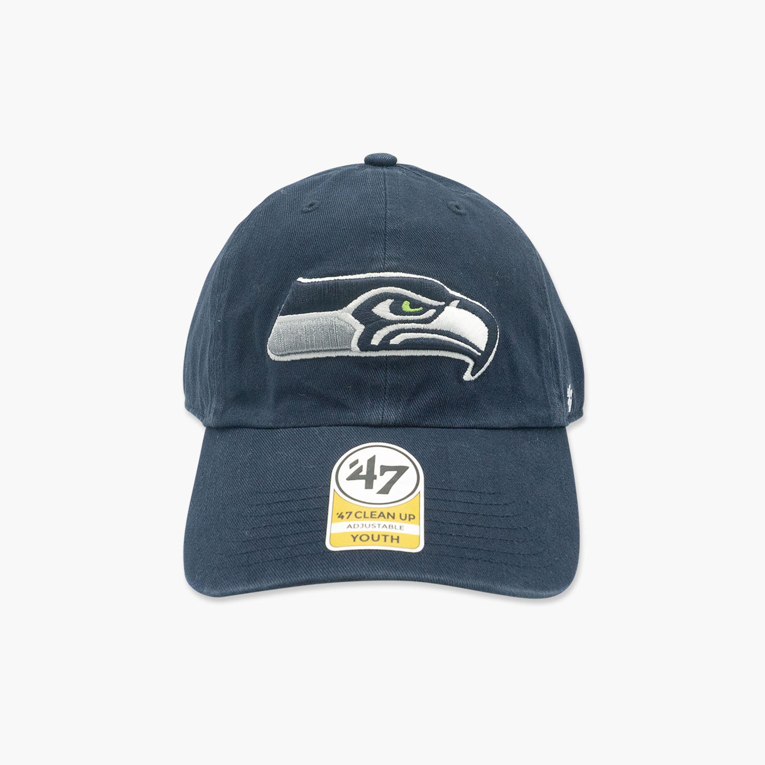 Youth Seattle Seahawks Navy Basic Cuffed Knit Hat