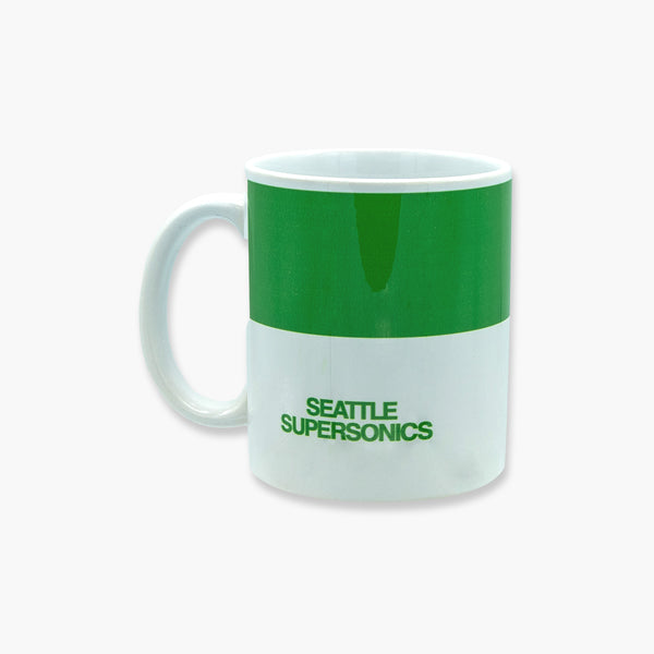 Seattle SuperSonics Skyline 11oz Colorblock Sublimated Mug