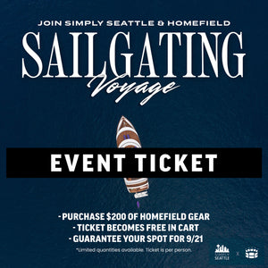 Simply Seattle x Homefield Sailgating Ticket