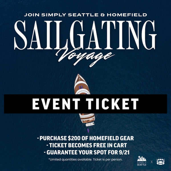 Simply Seattle x Homefield Sailgating Ticket