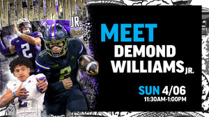 Meet Demond Williams Jr. - Sunday 4/06 - 11:30AM-1:00PM