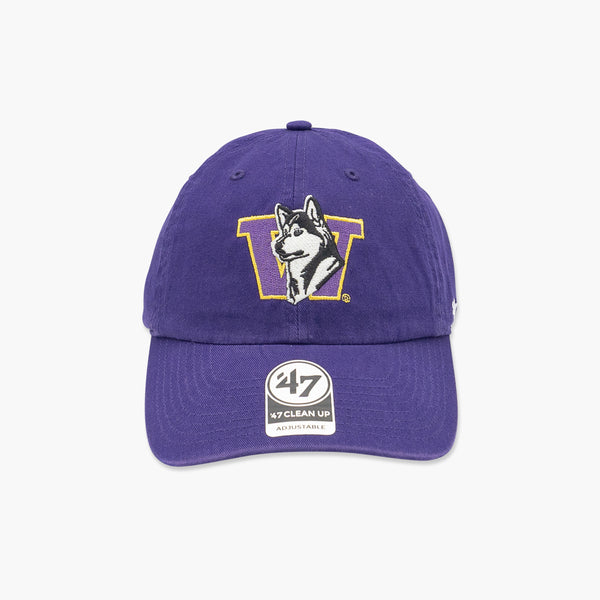 Washington Huskies Dubs Up Purple Clean Up Adjustable Hat