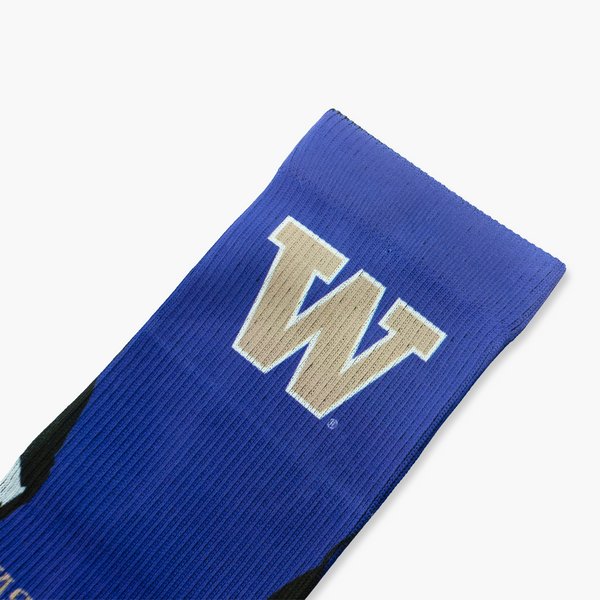 Washington Huskies Mascot Strideline Socks