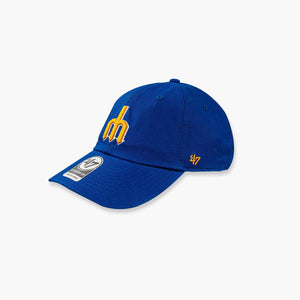 Seattle Mariners Royal Trident Clean Up Adjustable Hat