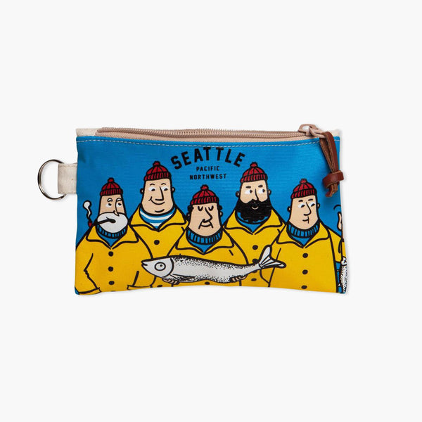 Chalo Seattle Fishermen Blue Mini Pouch