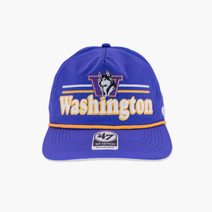 Washington Huskies Dubs Up Campscape Nylon Hitch Snapback