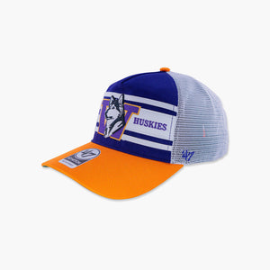 Washington Huskies Super Stripe Hitch Trucker Hat