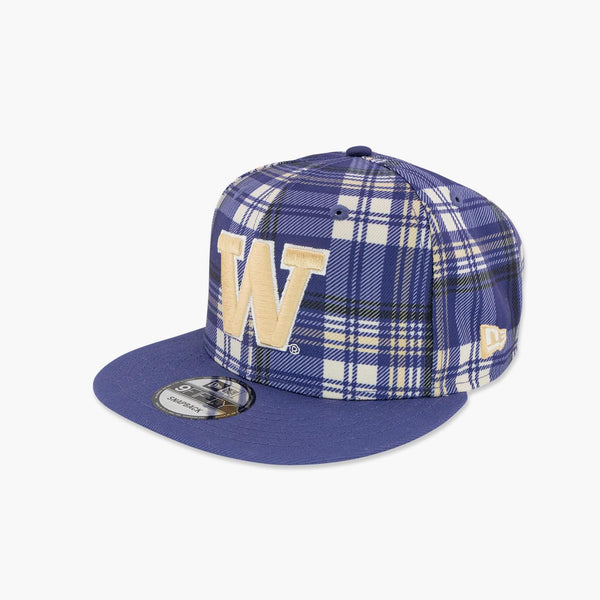 Washington Huskies Plaid Snapback