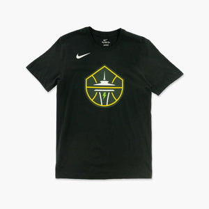 Seattle Storm Primary Logo Black T-Shirt