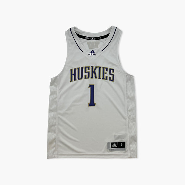 Washington Huskies White Basketball Jersey