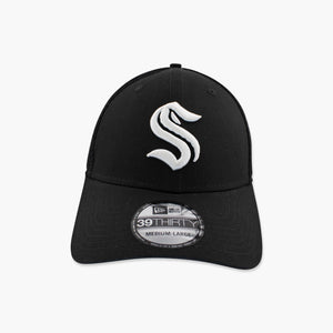 Seattle Kraken Black Mesh Fitted Hat