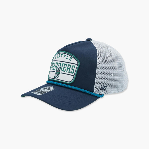 Seattle Mariners Navy Hone Patch Hitch Trucker Hat