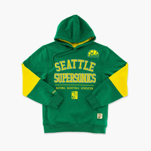 Seattle SuperSonics Retro Fleece Hoodie