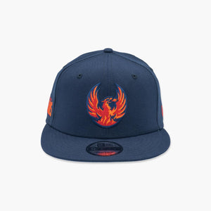 Coachella Valley Firebirds Primary Logo Navy Snapback