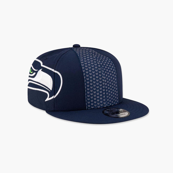 Seattle Seahawks Navy Helmet Snapback