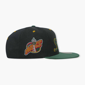 Seattle SuperSonics Pop Script Snapback