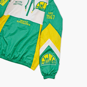 Seattle SuperSonics Team Origins Anorak Windbreaker