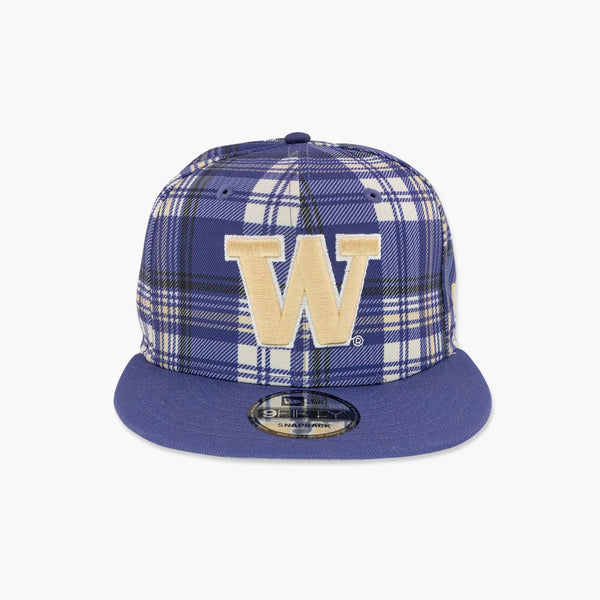 Washington Huskies Plaid Snapback