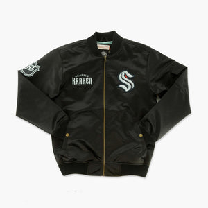 Seattle Kraken Team Leader Bomber Jacket