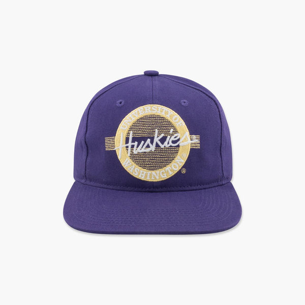 Washington Huskies Badge Purple Snapback