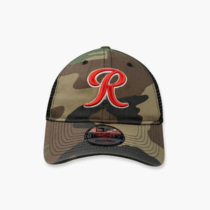 Tacoma Rainiers Camo Trucker Hat