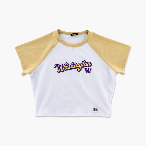 Washington Huskies Gold Home Run T-Shirt