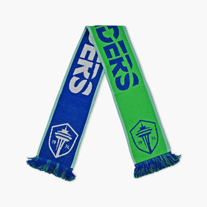 Seattle Sounders Ice Blue Reversible Scarf