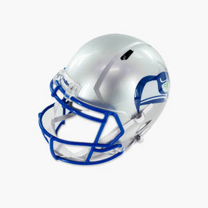 Seattle Seahawks Retro Mini Silver Helmet
