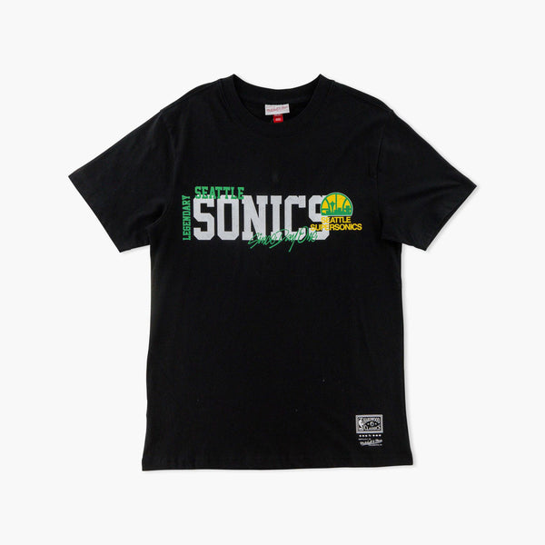 Seattle SuperSonics Day One Black T-Shirt