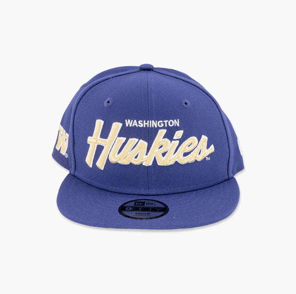 Washington Huskies Youth Script Snapback