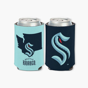 Seattle Kraken State Shaped 12 oz. Can Cooler